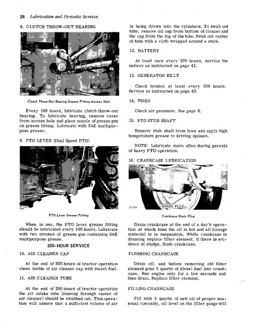John Deere 1010 Wheel Tractors (SN: from 031001) (North America) Operators Manual (OMT18594)