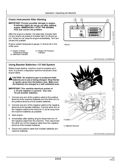 John Deere 27C ZTS and 35C ZTS Compact Excavators Operators Manual (OMT190898)