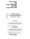John Deere 750J (SN: up to 141143) and 850J (SN: up to 130885) Crawler Dozers Operators Manual (OMT202117)