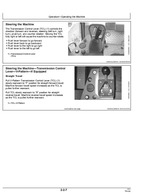 John Deere 605C Crawler Loaders Operators Manual (OMT217598)