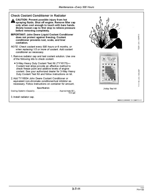 John Deere 950J Crawler Dozers Operators Manual (OMT218824)