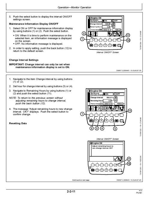 John Deere 240DLC and 270DLC Crawler Excavators Operators Manual (OMT221092)