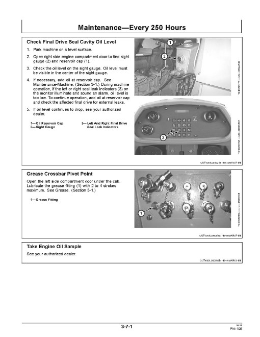 John Deere 755D Crawler Loaders Operators Manual (OMT226586)