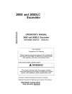 John Deere 200D and 200DLC Crawler Excavators Operators Manual (OMT226908)