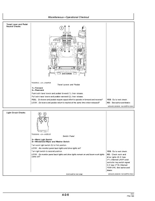 John Deere 160DLC Crawler Excavators Operators Manual (OMT226911)