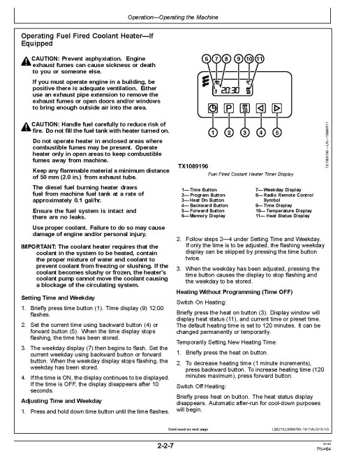 John Deere 750J Crawler Dozers (SN: D141344 - 310257) Operators Manual (OMT227146)