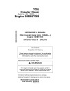 John Deere 700J Crawler Dozers (SN: from 139436) Operators Manual (OMT227267)