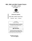 John Deere 450J (SN: 159987 - 216242), 550J and 650J (SN. from 159987) Crawler Dozers Operators Manual (OMT227285)