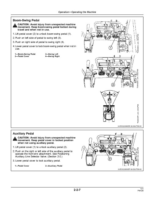 John Deere 17D Compact Excavators Operators Manual (OMT228734)
