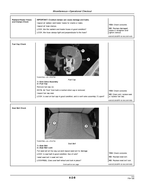 John Deere 605K Crawler Loaders (PIN: from 1T0605KX_ _E237629) Operators Manual (OMT287395)