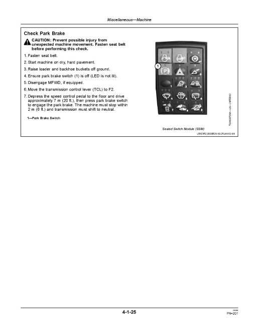 John Deere 310SK (PIN from 1T0310SK_ _E 219607) iT4/S3B Backhoe Loaders Operators Manual (OMT305678)