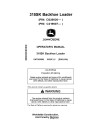 John Deere 315SK (SN from C219607, D229820) Backhoe Loaders Operators Manual (OMT305682)
