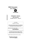 John Deere 130G Crawler Excavators (PIN: from 1FF130GX_ _D040001) Operators Manual (OMT308597)