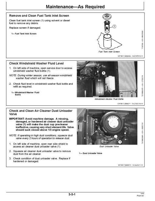 John Deere 380GLC Crawler Excavators (SN. from D900001) Operators Manual (OMT310327)