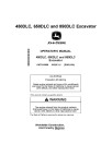 John Deere 450DLC, 650DLC and 850DLC Crawler Excavators Operators Manual (OMT310998)