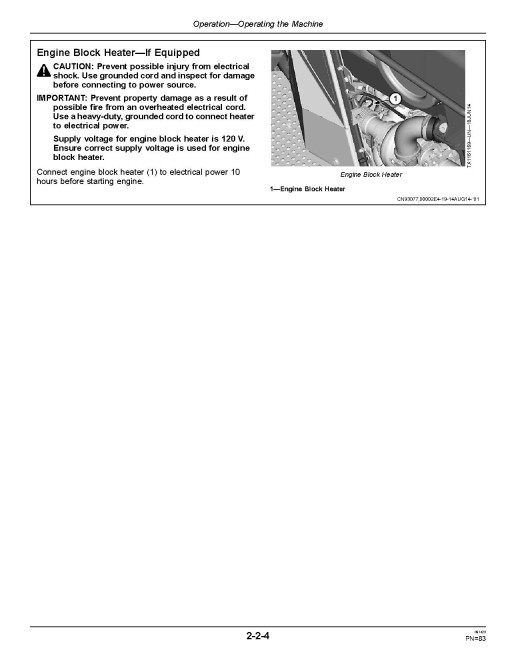 John Deere 1050K Crawler Dozers (SN. from F268234) Operators Manual (OMT312911X19)