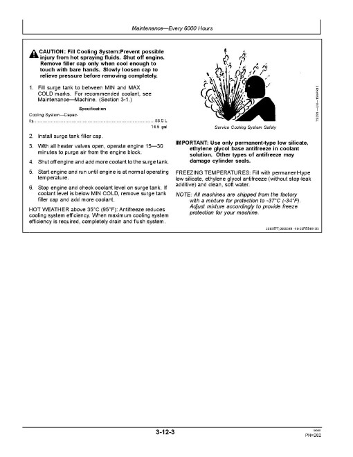 John Deere 870G, 870GP, 872G and 872GP Motor Graders (SN. from F656526) Operators Manual (OMT314826)