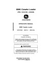 John Deere 655K Crawler Loaders (SN: E233169 - 339206) Operators Manual (OMT327049)