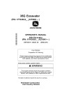 John Deere 35G Compact Excavators (PIN: from 1FF035GX_ _K270001) Operators Manual (OMT333111)