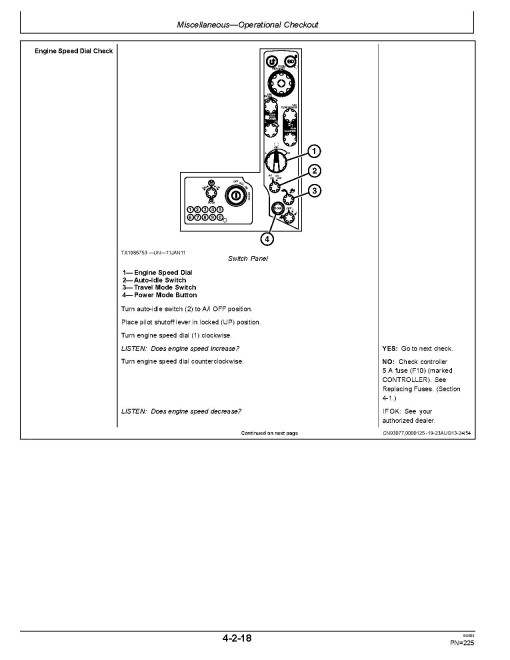John Deere 250GLC Crawler Excavators (SN.from C608001, D608001), PIN prefix 1F9, Operators Manual (OMT338170X19)