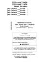 John Deere 770G, 770GP, 772G and 772GP Motor Graders (SN. from C656729, D656729) Operators Manual (OMT342548)
