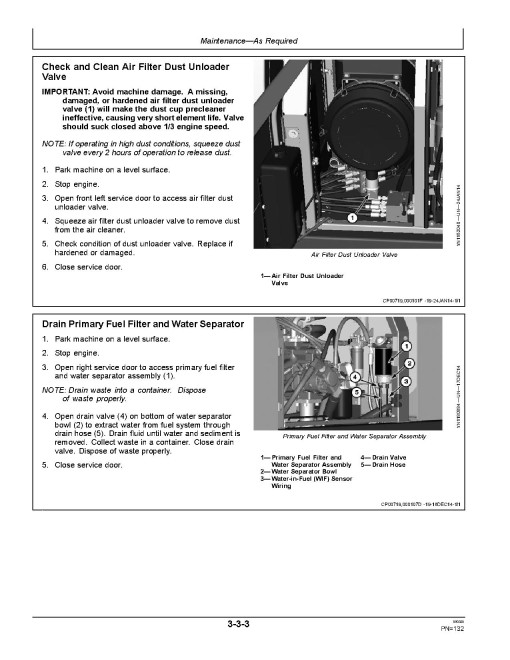 John Deere E330LC, E360 and E360LC Crawler Excavators (Gen A, SN. from C600002, D600069) Operators Manual (OMT347511X19)