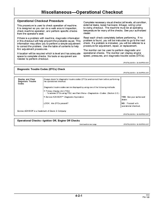John Deere E300LC Crawler Excavators (Gen A, SN. from C600002, D600014) Operators Manual (OMT347755X19)