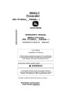 John Deere 380GLC Crawler Excavators (SN. from F900006) Operators Manual (OMT351367X19)