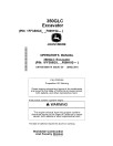 John Deere 350GLC Crawler Excavators (SN. from F809192) Operators Manual (OMT351368X19)