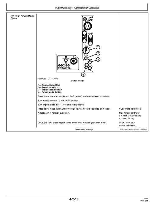 John Deere 160GLC (SN.from D055001), 180GLC (SN.from D020001), PIN prefix 1F9, Crawler Excavators Operators Manual (OMT352706X19)