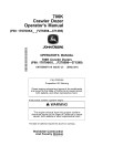 John Deere 700K Crawler Dozers (SN: F275598 - 371295) Operators Manual (OMT355957X19)