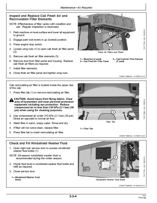 John Deere 700K Crawler Dozers (SN: F275598 - 371295) Operators Manual (OMT355957X19)