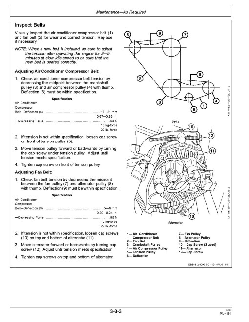 John Deere 230GW Wheeled Excavators (SN. from E061001) Operators Manual (OMT356703X19)