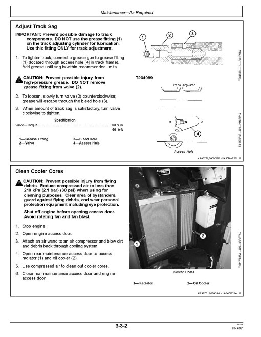 John Deere 26G Compact Excavators (PIN: from 1FF026GX_ _K260001) Operators Manual (OMT361084X19)