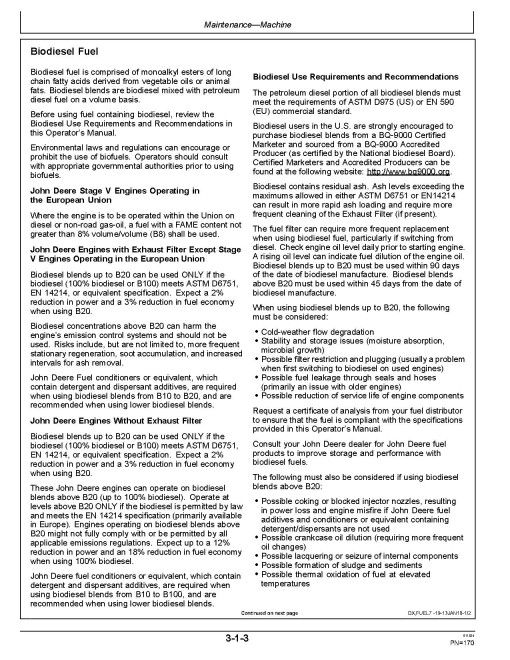 John Deere 670G, 670GP, 672G and 672GP Motor Graders (SN: F678818-680877) Operators Manual (OMT363018X19)