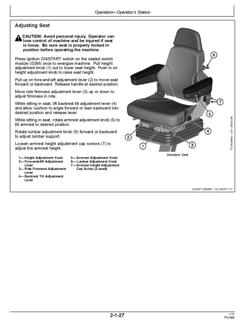 John Deere 670G, 670GP, 672G and 672GP Motor Graders (SN: F678818-680877) Operators Manual (OMT363018X19)
