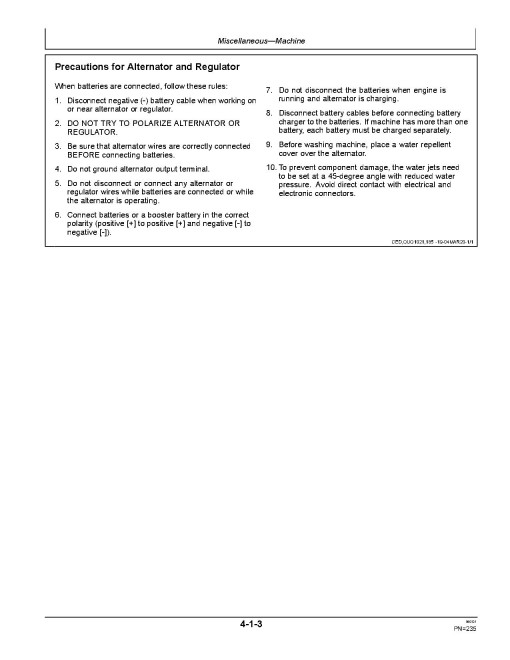 John Deere 670G, 670GP, 672G and 672GP Motor Graders (SN: C678818-680877, D678818-680877) Operators Manual (OMT363022X19)