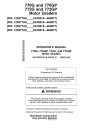 John Deere 770G, 770GP, 772G and 772GP Motor Graders (SN: C678818-680877, D678818-680877) Operators Manual (OMT363023X19)