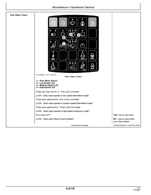 John Deere 450K (SN.from F304771), 550K (SN.from F305398), 650K (SN.from F305399) Crawler Dozers Operators Manual (OMT378072X19)