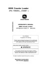 John Deere 655K Crawler Loaders (SN: from F339207) Operators Manual (OMT382343X19)