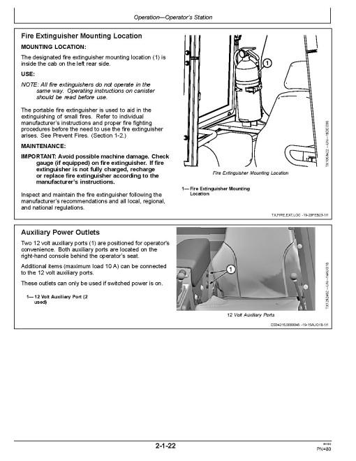 John Deere 655K Crawler Loaders (SN: from F339207) Operators Manual (OMT382343X19)