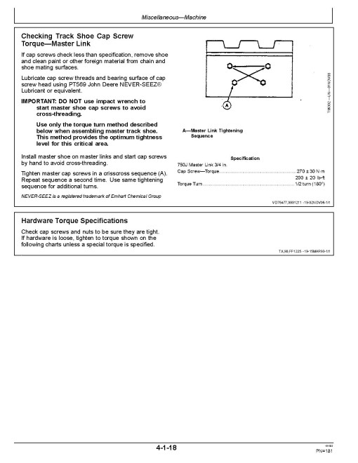 John Deere 750J-II Crawler Dozers (SN: D306890 - 330911) Operators Manual (OMT384322X19)