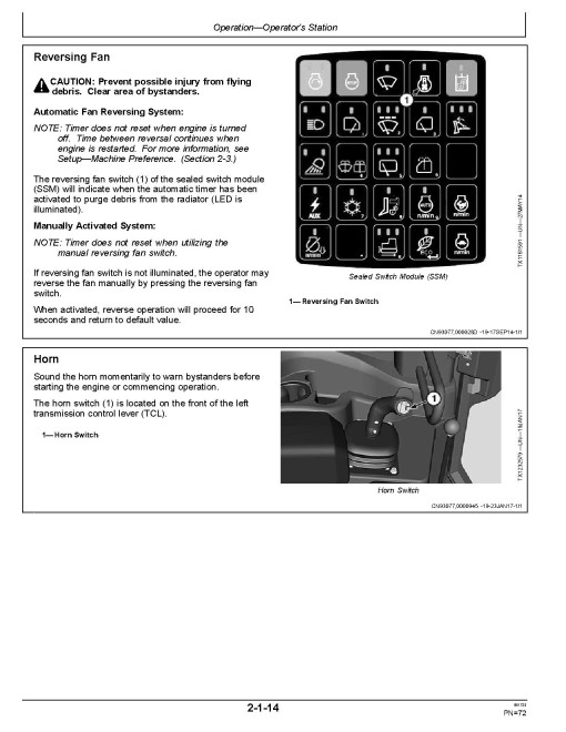 John Deere 1050K Pipelayer Ready Crawlers (SN. from F310922) Operators Manual (OMT389532X19)