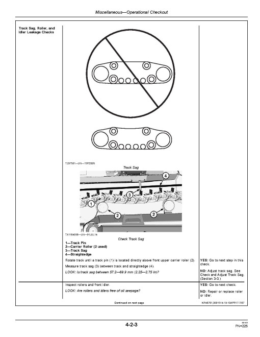 John Deere 1050K Crawler Dozers (SN. from D268234) Operators Manual (OMT389886X19)