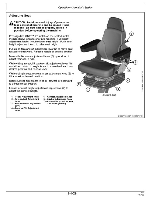 John Deere 670G, 670GP, 672G and 672GP Motor Graders (SN. from C680878) Operators Manual (OMT390956X19)