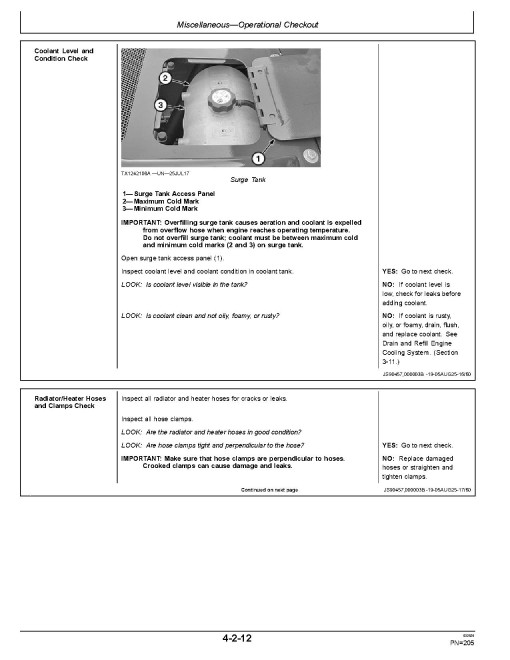 John Deere 850J-II Crawler Dozers (SN: from C000001, D000001) Operators Manual (OMT392842X19)