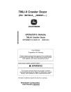 John Deere 700J-II Crawler Dozers (PIN: from 1BZ700JA_ _D000001) Operators Manual (OMT392867X19)