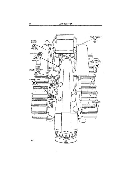 John Deere 40 Crawler Tractors (SN: up to 062263) (North America) Operators Manual (OMT3952)
