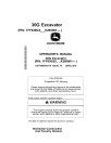 John Deere 30G Compact Excavators (PIN: from 1FF030GX_ _K265001) Operators Manual (OMT398500X19)