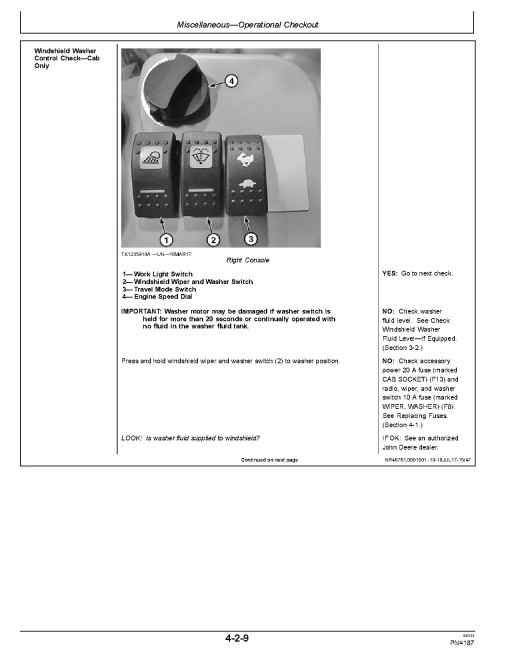 John Deere 30G Compact Excavators (PIN: from 1FF030GX_ _K265001) Operators Manual (OMT398500X19)